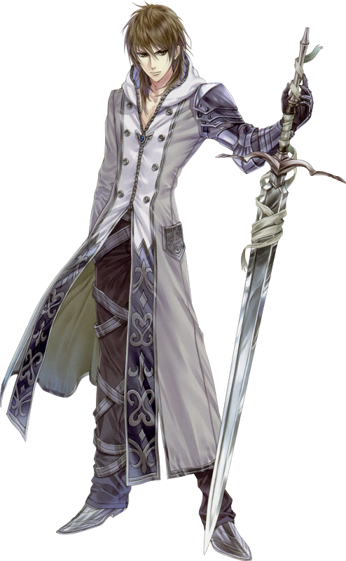 Pin By Lane Tanner On Warriors - Anime Male With Sword (494x800), Png Download
