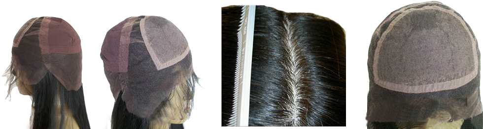 Silk Top Full Lace Front Wigs Wealthy Hair - Silk Top Lace Wig (979x270), Png Download