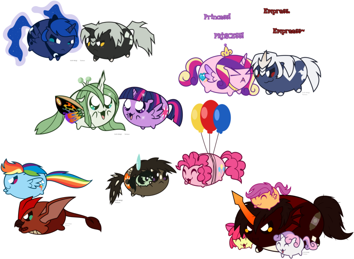 Alicorn, Anguirus, Apple Bloom, Artist - Anguirus And Pinkie Pie (1280x933), Png Download