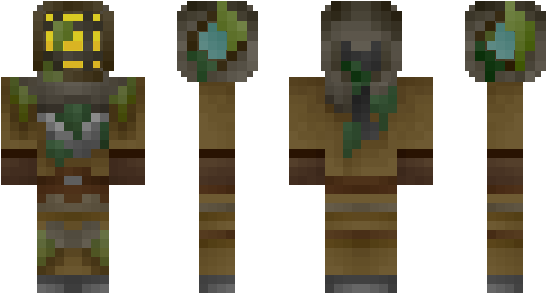 Minecraft Skin Mothra - Minecraft Goblin Skin (600x348), Png Download