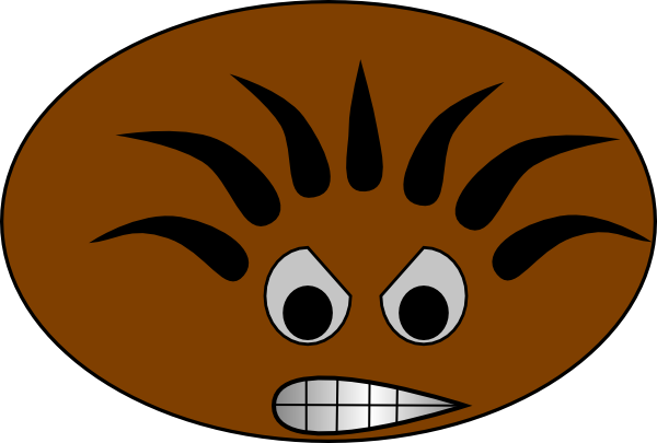 Clip Art At Clker Com Online Royalty - Anger (600x405), Png Download