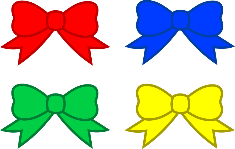 Bow Clipart Snow White - Bow Clipart (800x510), Png Download