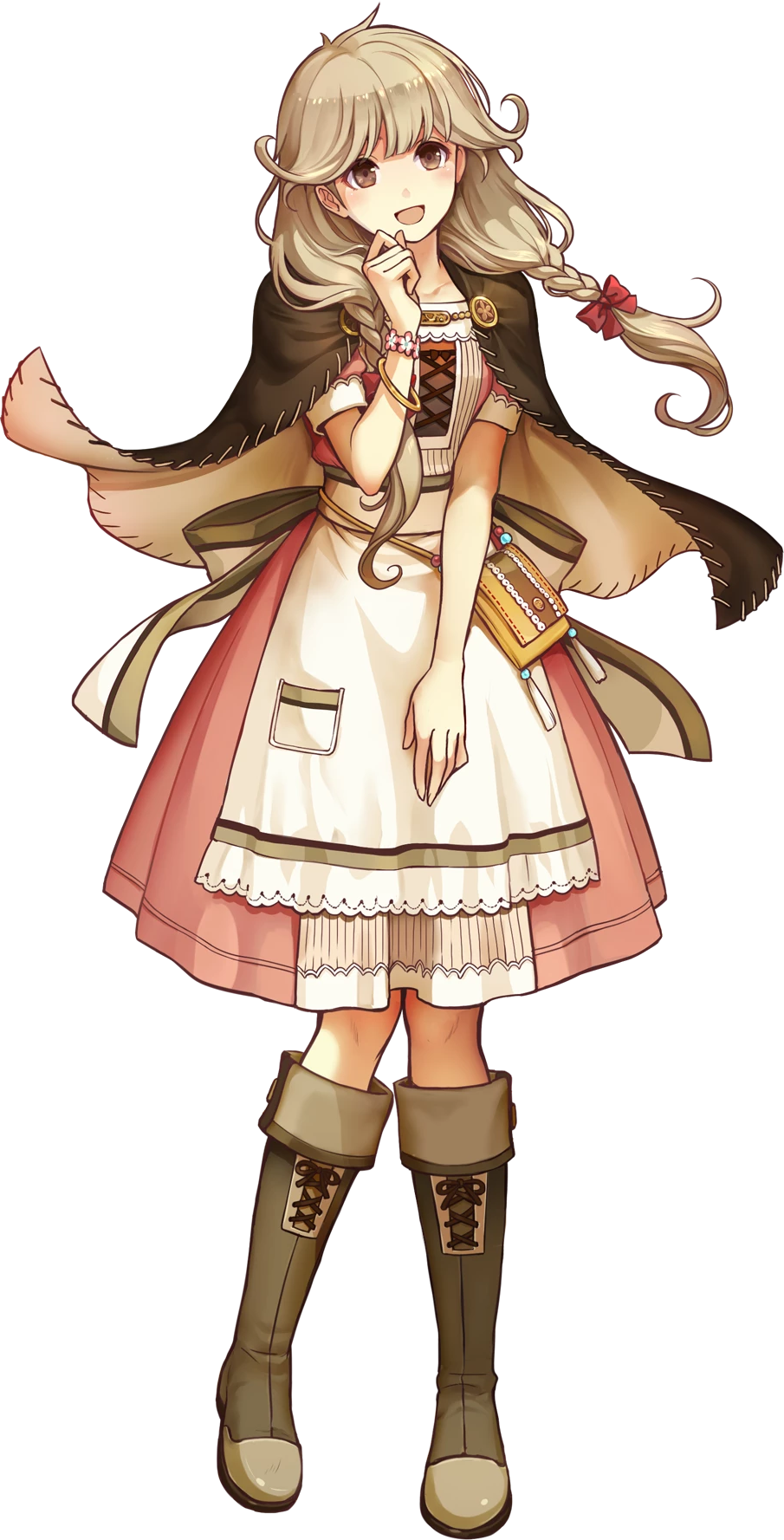 Faye Devoted Heart Face - Faye Fire Emblem Heroes (340x408), Png Download