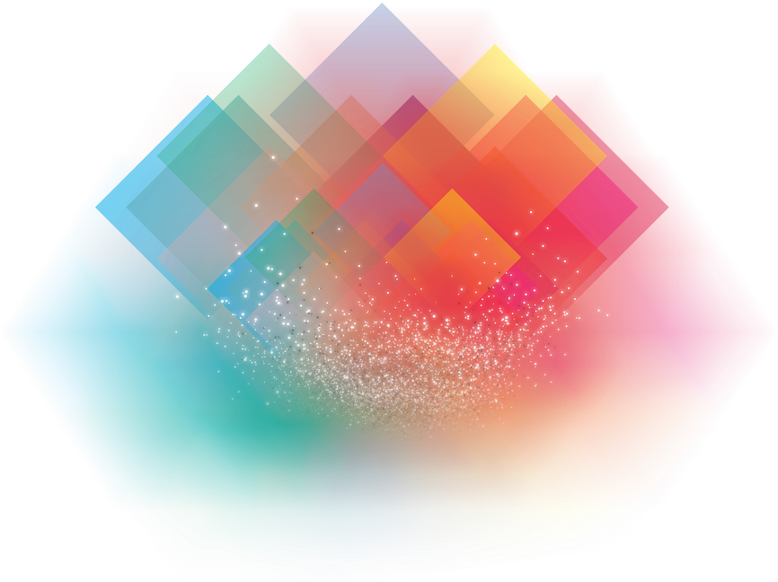 Shapes,mosaic - Fondo Hipster Png (500x405), Png Download