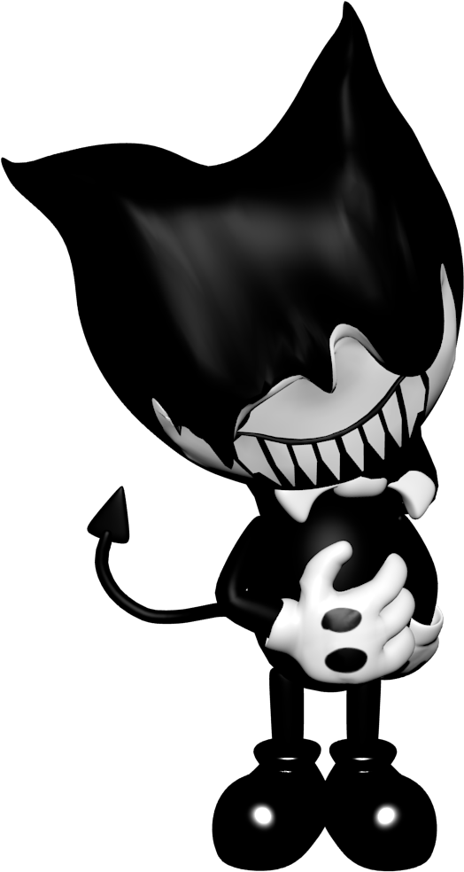 Damaged - " - Bendy Devil (1000x1000), Png Download