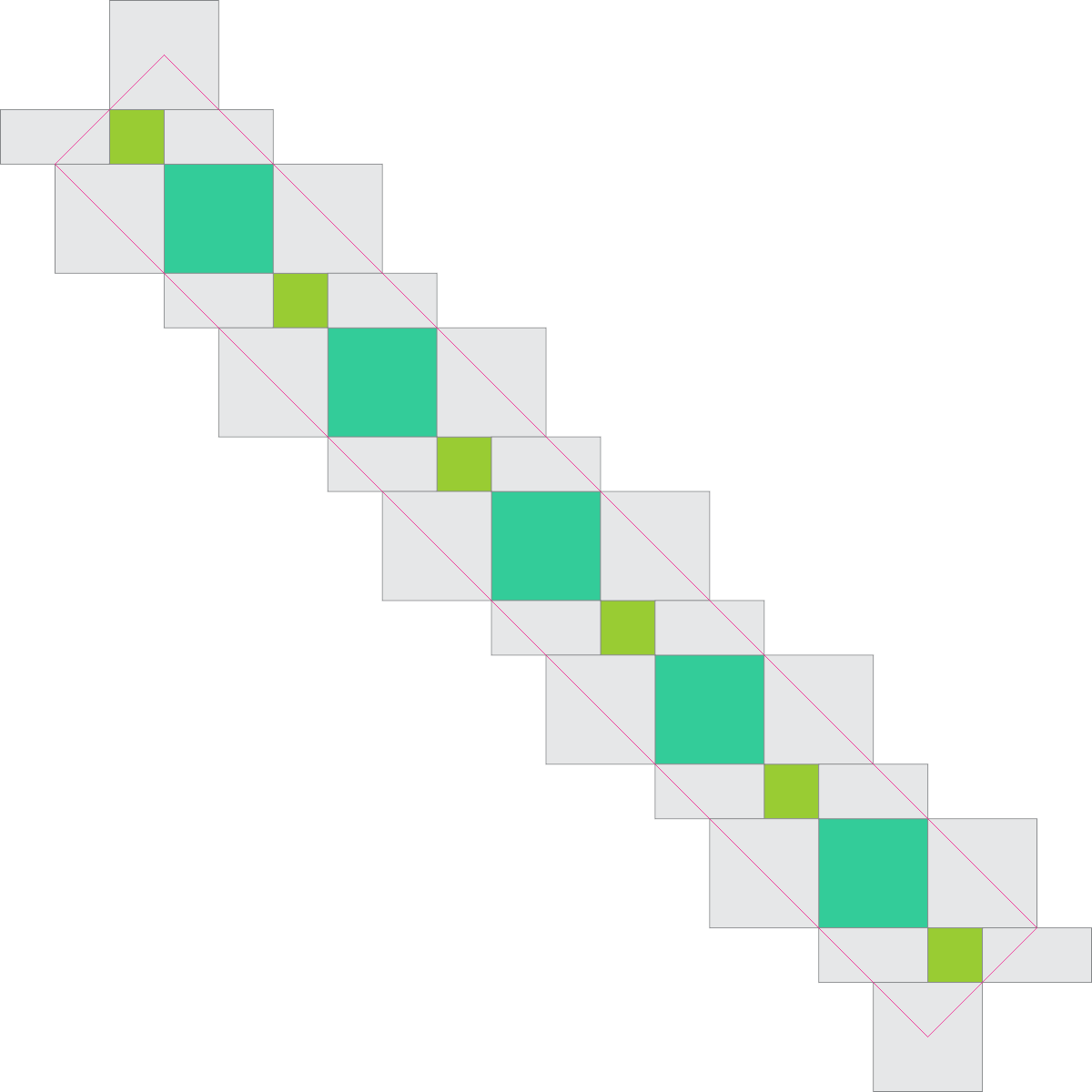 To Make A Diamond Border - Diamond (1200x1200), Png Download