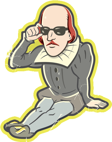 Shakespeare On The Lawn - Illustration (765x488), Png Download