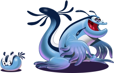 And Your “they Really Went That Obscure” With Dragon - Best Fiends Final Evolutions (395x350), Png Download