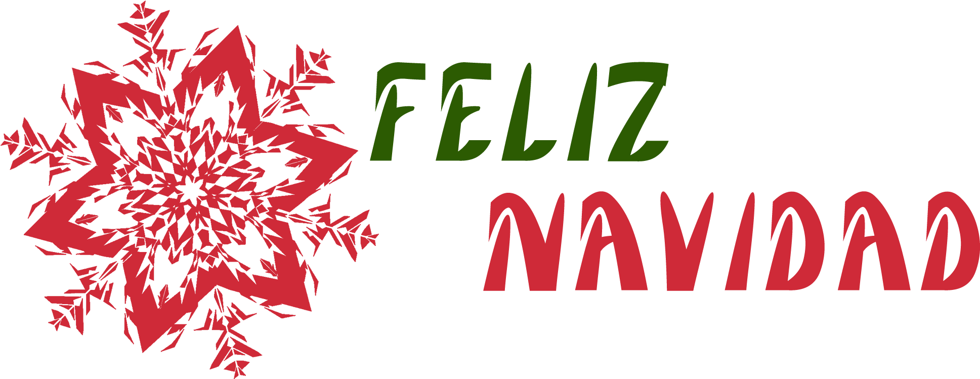 ¡feliz Navidad Sí, Soy Una Entrada Que Quiere Desearos - Transparent Png Snowflakes Png (1953x780), Png Download