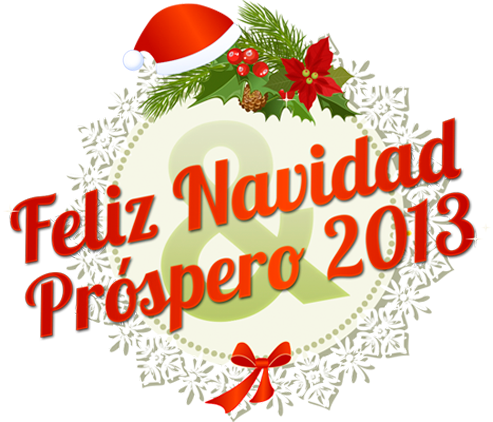 Feliz Navidad & Próspero - Letras Feliz Navidad Y Prospero Año Nuevo Png (493x422), Png Download