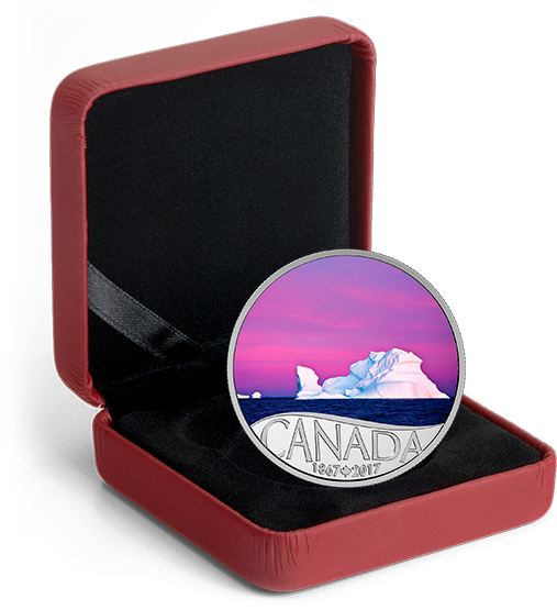 Pure Silver Coloured Coin - 2017 Fine Silver Glow-in-the-dark 15 Dollar Coin - (570x570), Png Download