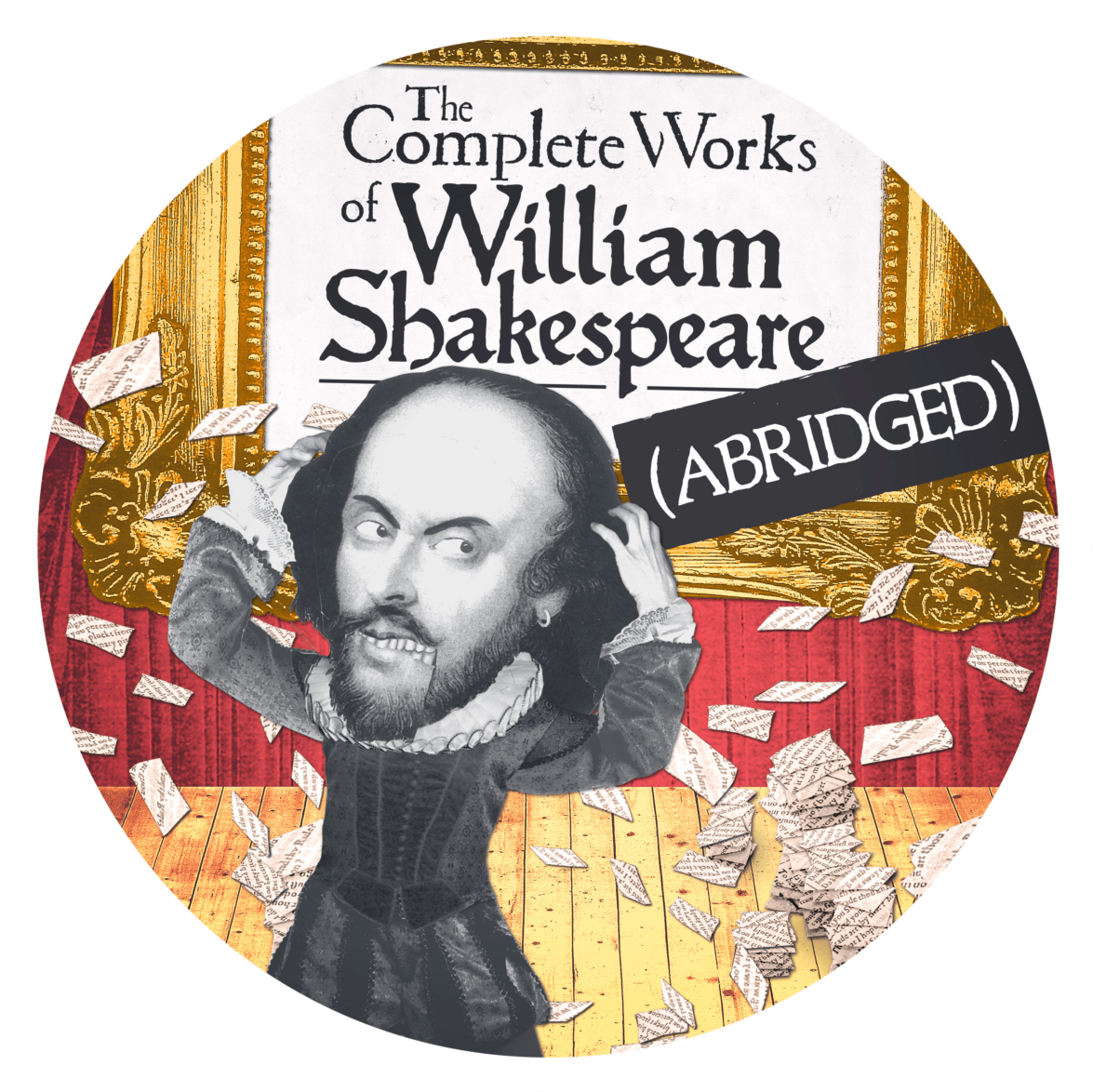 The Complete Works Of William Shakespeare - Shakespeare With Hearing Aids: Some Old-timers Revisit (1280x1280), Png Download