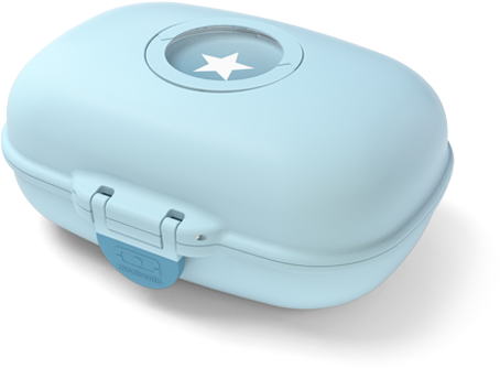 Mb Gram Iceberg - Gram Snack Box, Monbento Lunch Boxes, Blue (532x532), Png Download
