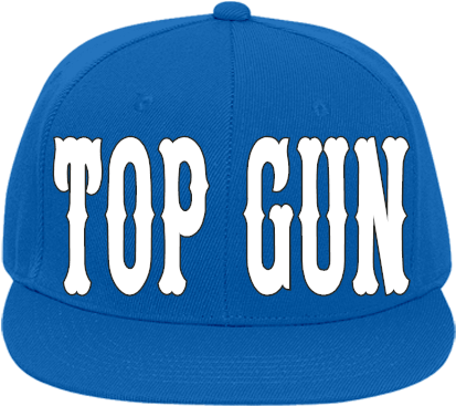 Custom Embroidered Flat Bill Fitted Hats 123 - Baseball Cap (428x400), Png Download