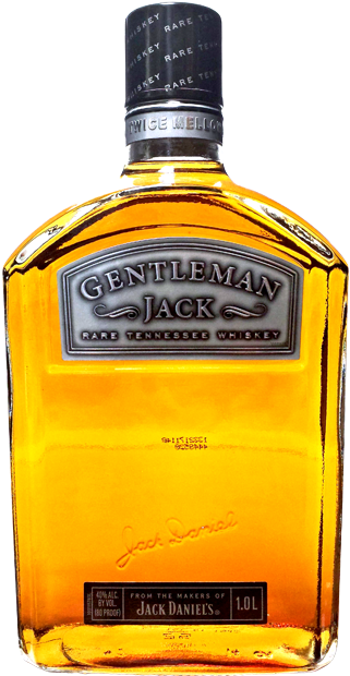 Jack Daniel's - Gentleman Jack Whiskey (450x784), Png Download