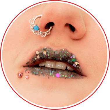 Piercing - Illustration (378x378), Png Download