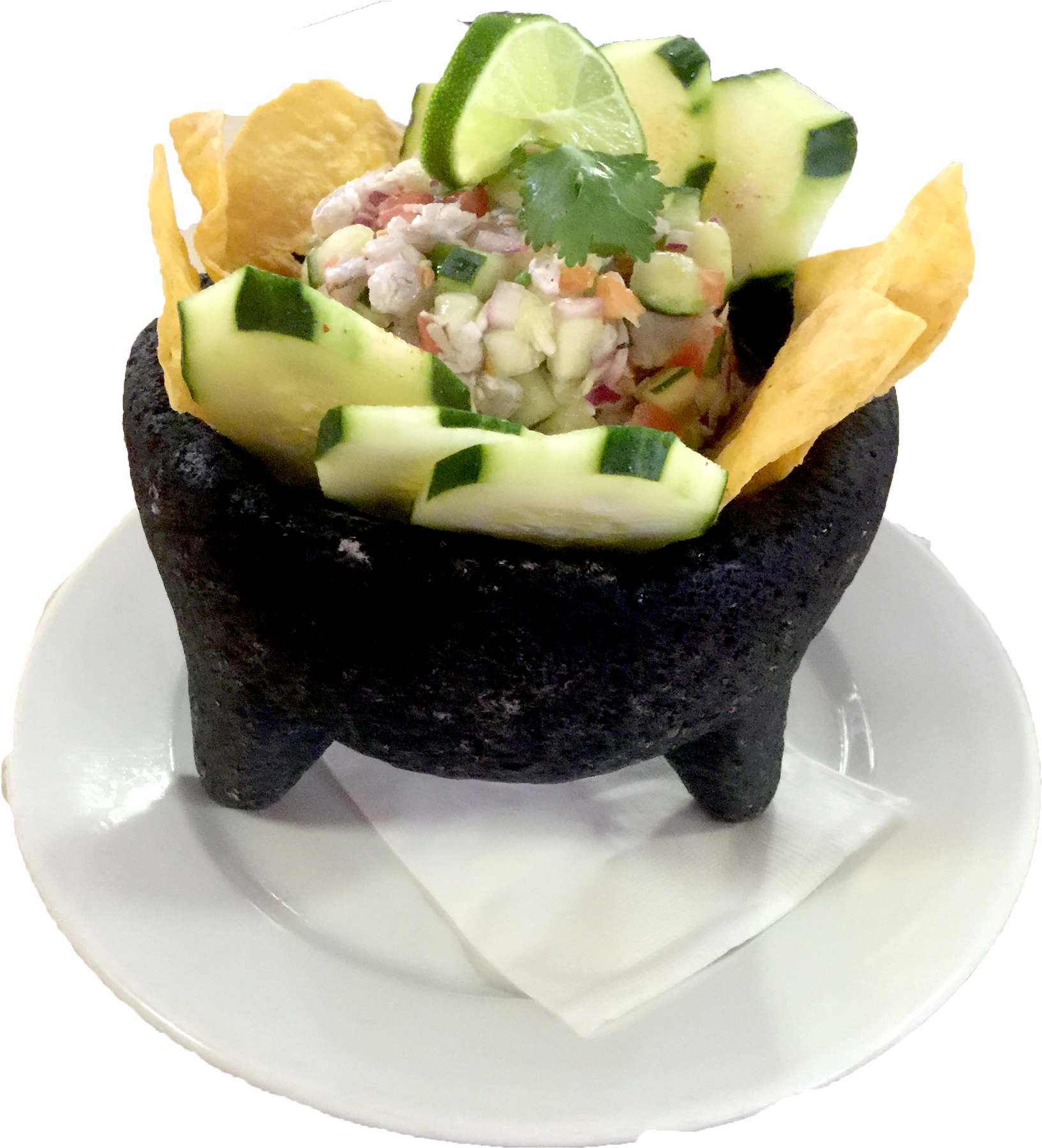 Ceviche De Camaron O Pescado - Side Dish (2538x1956), Png Download