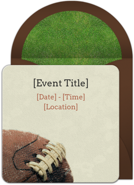 A Free Football Party Invitation - Tailgate Party (650x650), Png Download