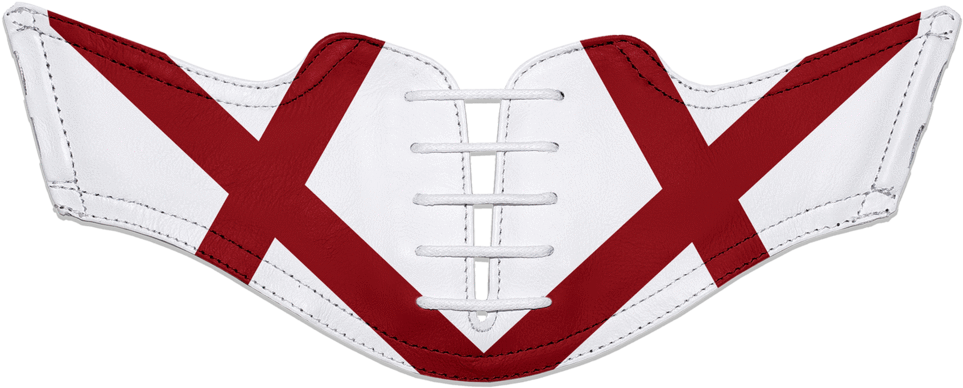 Men's Alabama Saddles & Laces - Male (1024x410), Png Download