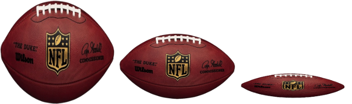 Just Let Quarterbacks Use Whatever Psi Football They - Inflated And Deflated Football (728x400), Png Download