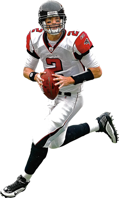 Atlanta Falcons - Matt Ryan Atlanta Falcons Fathead Jr. Wall Decal (483x860), Png Download