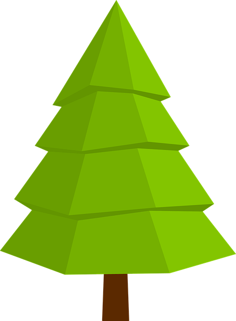 Tree Icon - Christmas Tree (471x640), Png Download