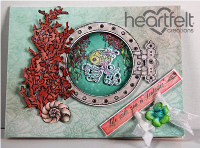 Porthole And Coral Project - Heartfelt Creations Deluxe Flower Shaping Kit Hcst1-401 (400x400), Png Download