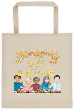 Stronger Together Tote Bag - Probably Full Of Books Tote Bag. Book Bags Back To (480x480), Png Download