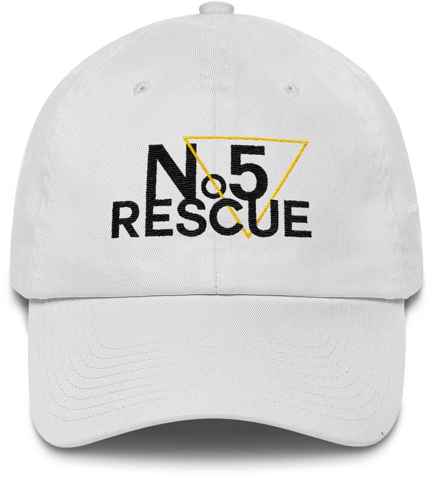 Image Of The Standard N - Tiger Dad Hat - White (1000x1000), Png Download