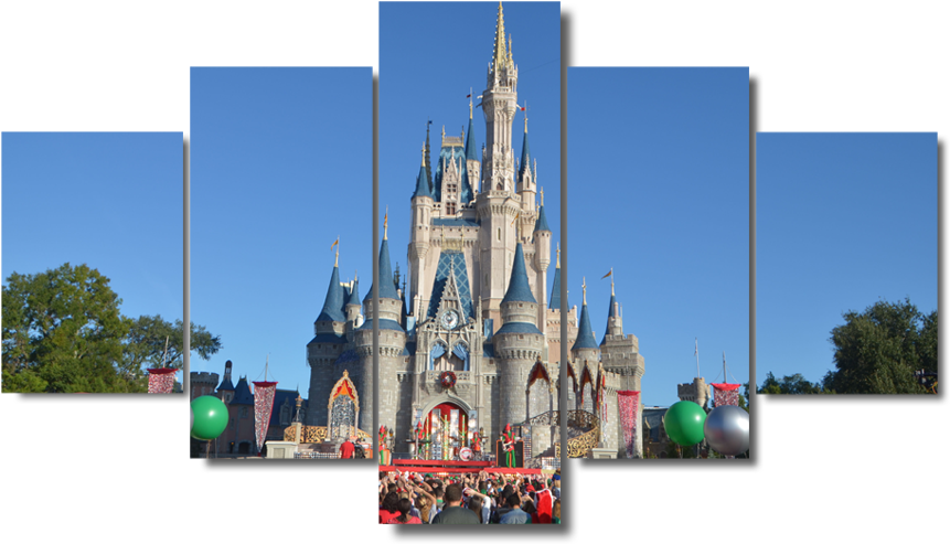 Disney Castle Png - Disney World, Cinderella Castle (900x900), Png Download