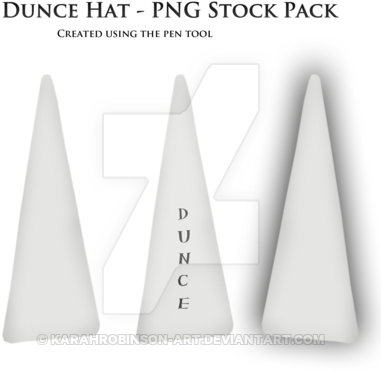 Dunce Hat Png Clip Transparent Download - Dunce Hat (400x400), Png Download