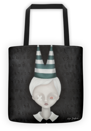Super Dunce Print Tote Bag - Tote Bag (480x480), Png Download