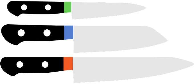 Knife, Knives, Cooking, Cook, Cutlery - Knife (680x340), Png Download