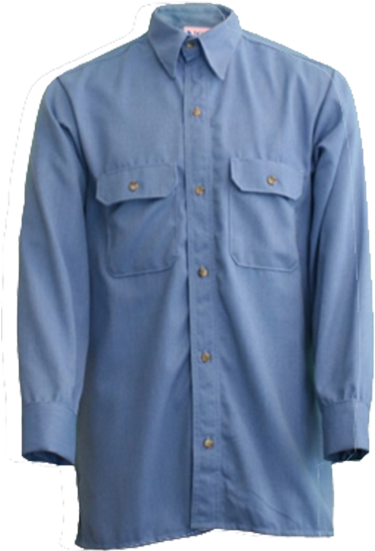 Long Sleeve Button-down Woven Work Shirt Features - Product (650x650), Png Download
