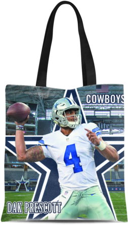 Dak Prescott Cool Tote - Dak Prescott (480x480), Png Download