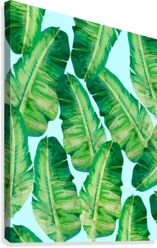 Tropical And Exotic Pattern Ii Canvas Print - Artist (324x511), Png Download
