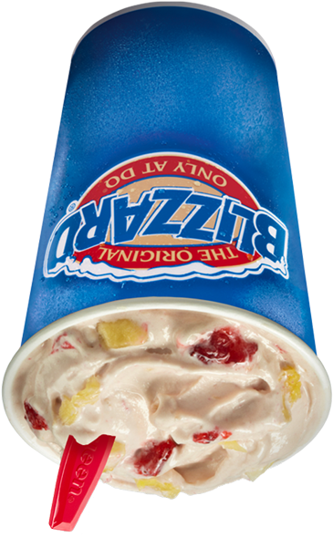 Banana Split - Dq Blizzard (600x600), Png Download
