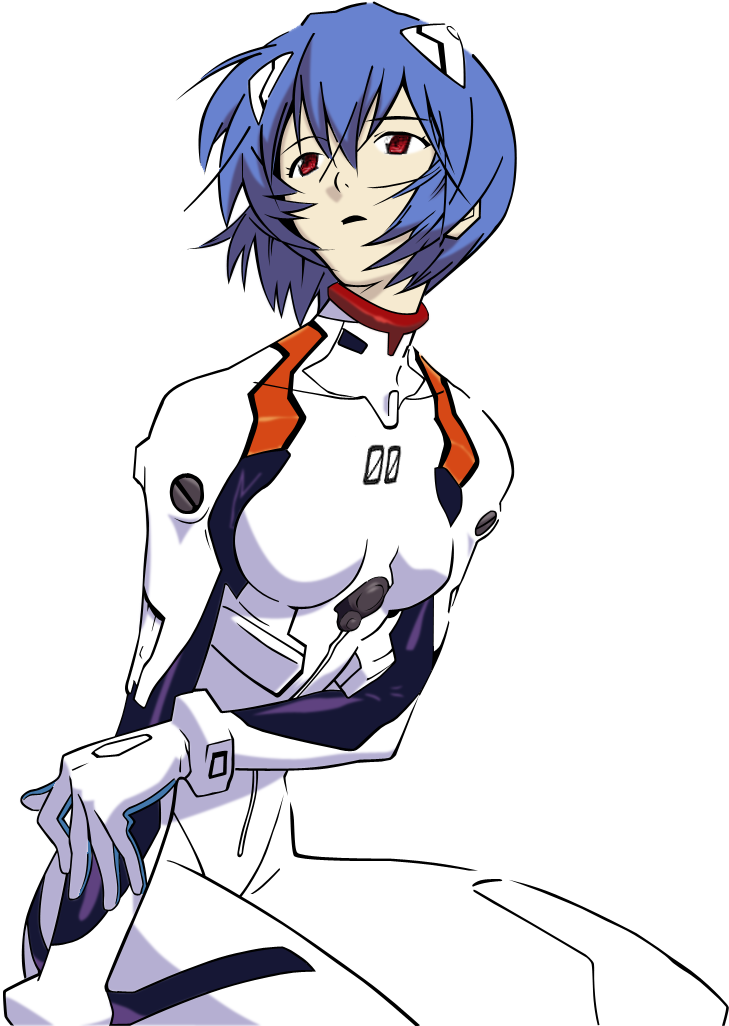 Rei Ayanami Png - Neon Genesis Evangelion Rei Manga (750x1065), Png Download