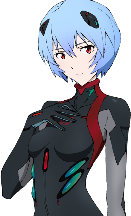 Rei Ayanami, Eva Pilot 09, Plugsuit, Khara, Rebuild - Rei Ayanami (700x720), Png Download