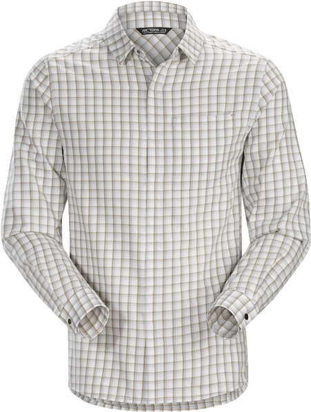 Bernal Shirt Ls Men's Fractal - Arc Teryx Bernal Ls Shirt Men's (450x625), Png Download