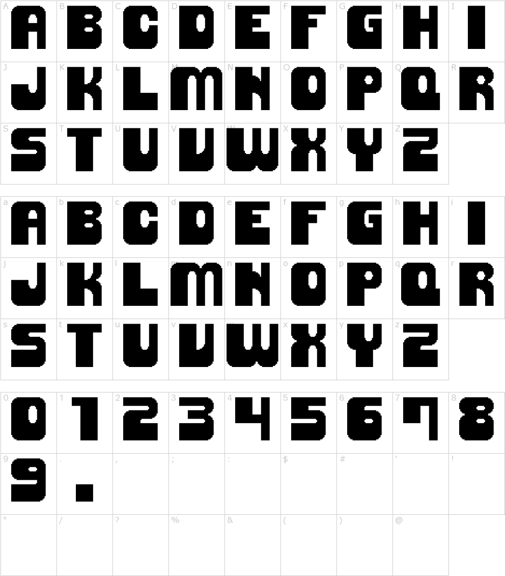 Duck Hunt Font (1000x1150), Png Download