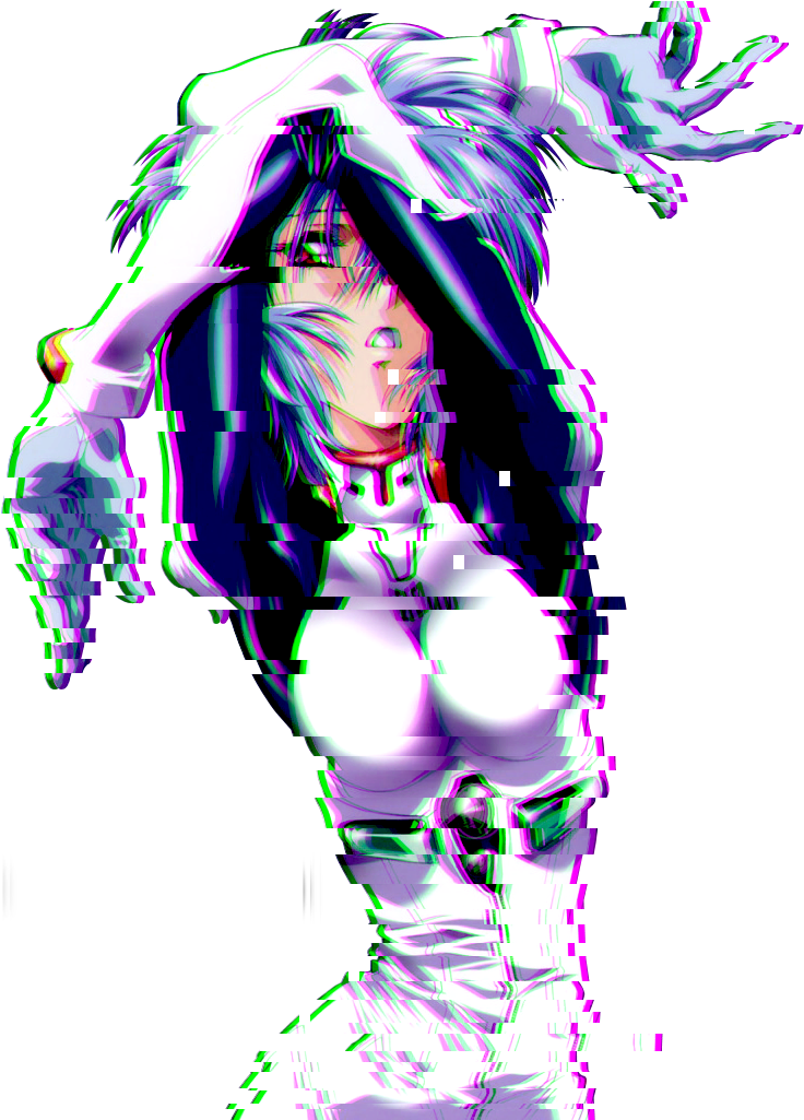 5601 Best R/evangelion Images On Pholder - Glitch Anime Transparent (744x1024), Png Download