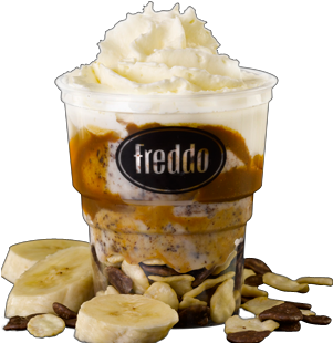 Banana Split (300x460), Png Download