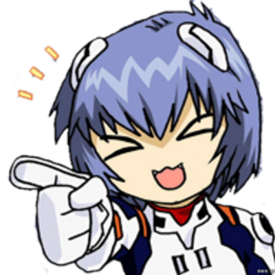 Adri Hohenheim - Rei Ayanami Laugh (400x400), Png Download