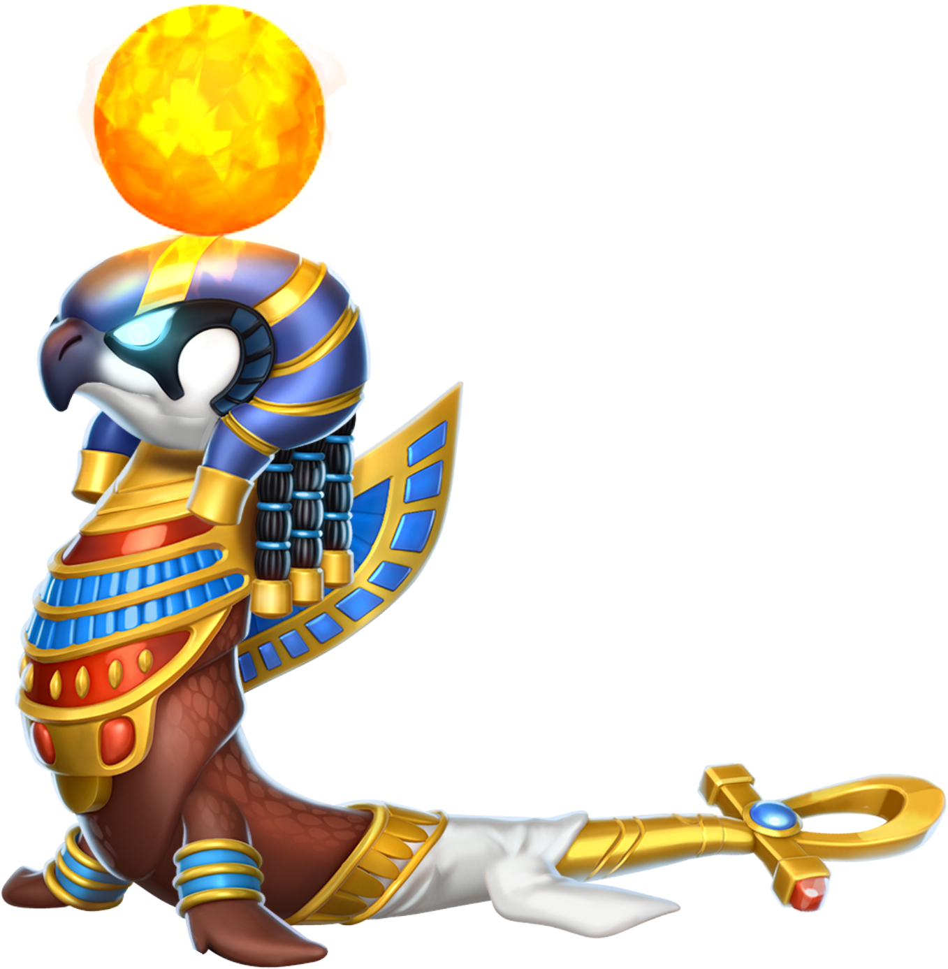 Ra Dragon - Dragon Mania Legends Ra Dragon (1357x1387), Png Download
