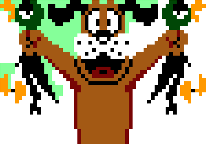 Duck Hunt - Duck Hunt Pixel Art (1200x1200), Png Download