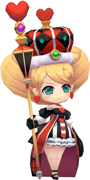 Heart Queen In Wonderland - Cartoon (960x720), Png Download