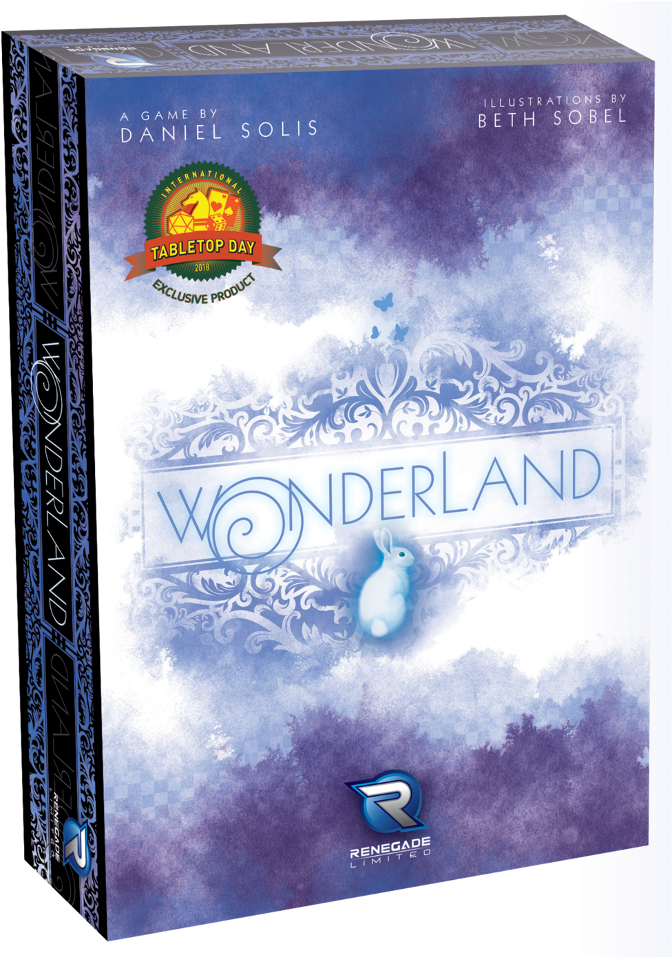 Wonderland Box3d Rgb - Wonderland Tabletop Day 2018 (1000x1391), Png Download
