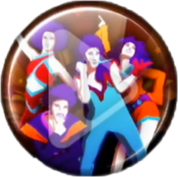 Boogie Wonderland - Cartoon (352x350), Png Download