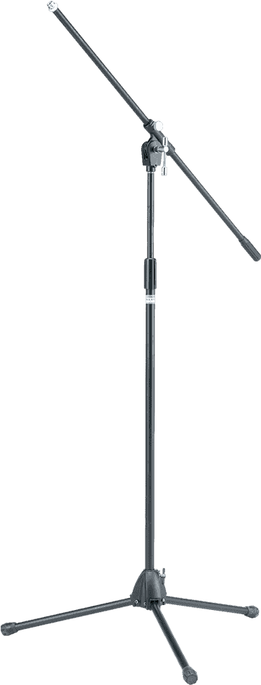 Tama Ms205 Standard Series Telescoping Boom Mic Stand - Tama Boom Microphone Stand Black (384x980), Png Download